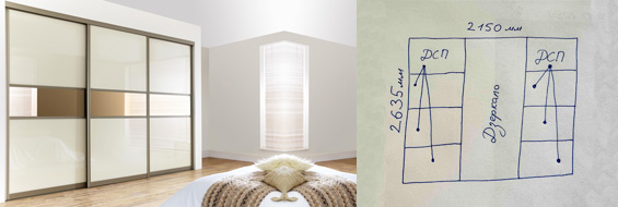 Профиль шкафа